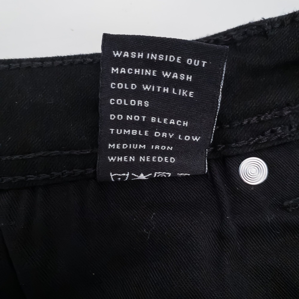 The Perfect Jean NYC Athletic Fit Men 32x34 Black Stretch Denim Cotton Blend - Picture 8 of 15